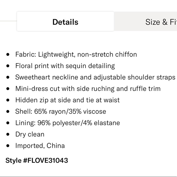 NWT Hawn Ruffle Dress - Picture 4 of 6